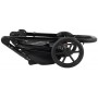 Коляска 2 в 1 Bair Infinity шкіра 100% BI-2230 black (чорний)