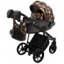 Коляска 2 в 1 Adamex Porto Flowers-PR-1