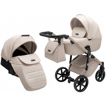 Коляска 2 в 1 Adamex Nola Natura 3 vanilla