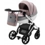 Коляска 2 в 1 Bair Next White Soft 55 латте