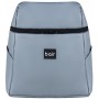 Коляска 2 в 1 Bair Star (Silver) шкіра 100% 31S сірий (перламутр) - графітова люлька