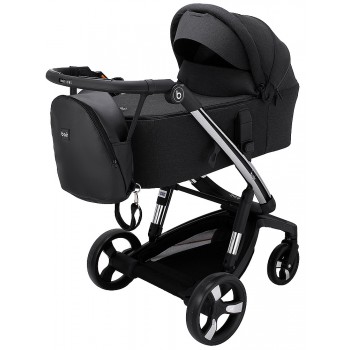 Коляска 2 в 1 Bair Electra B-touch system BE-01 black (чорний)