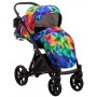 Коляска 2 в 1 Bair Next Soft 24 Різнокольоровий (калейдоскоп)