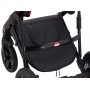 Коляска 2 в 1 Bair Mirello шкіра 100% М-30/05 чорний - карамель