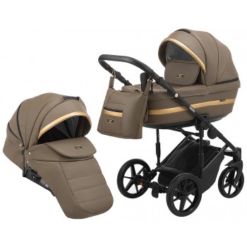 Коляска 2 в 1 Adamex Rimini ECO шкіра 100% RI-217