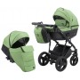 Коляска 2 в 1 Bair Play Plus Soft BPS-946 оливка - хакі (шкіра)