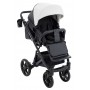 Коляска 2 в 1 Bair Kiwi Plus ECO BKP-51/15 белый / черный