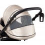 Коляска 2 в 1 Bair Infinity шкіра 100% BI-05 light beige pearl (світло-бежевий перламутр)
