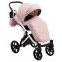 Коляска 2 в 1 Bair Next White Soft 72 светло-розовый