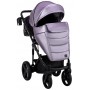 Коляска 2 в 1 Bair Play Plus BPL-135 світло-бузковий (перламутр) - чорний