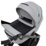 Коляска 2 в 1 Adamex Blanc Eco SA-3 светло-серый