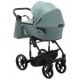 Коляска 2 в 1 Adamex Porto Light ECO кожа 100% SA-20 нефрит