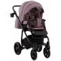 Коляска 2 в 1 Adamex Hybryd Plus кожа 100% BR332 сиреневый