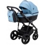 Коляска 2 в 1 Bair Play BP-7/69 блакитний-чорний