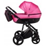 Коляска 2 в 1 Bair Play Plus BPL-104 малиновий (перламутр) - чорний