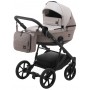Коляска 2 в 1 Bair Kiwi шкіра 100% BK-14/13 беж - капучино