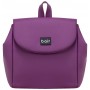 Коляска 2 в 1 Bair Infinity шкіра 100% BI-07 purple (фіолетовий)