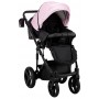 Коляска 2 в 1 Bair Play Plus BPL-107 рожевий (перламутр) - чорний