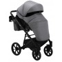 Коляска 2 в 1 Bair Kiwi Soft BKS-218 сірий - графіт (шкіра)