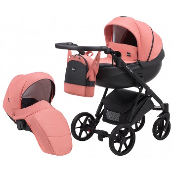 Коляска 2 в 1 Bair Next Soft 06 кораловий
