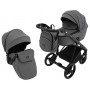 Коляска 2 в 1 Adamex Blanc Eco SA-4 темно-серый