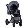 Коляска 2 в 1 Adamex Luciano jeans ` графит