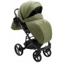 Коляска 2 в 1 Bair Marcel кожа 100%  хаки