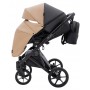 Коляска 2 в 1 Bair Kiwi Plus ECO BKP-18/15 капучино / черный