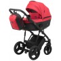 Коляска 2 в 1 Bair Play BP-60/69 червоний-чорний