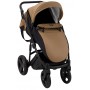Коляска 2 в 1 Bair Leo кожа 100% GN-39 темный капучино