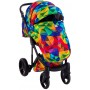 Коляска 2 в 1 Adamex Luciano Y123 різнобарвний калейдоскоп