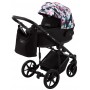 Коляска 2 в 1 Adamex Porto Light Flowers 10