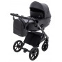 Коляска 2 в 1 Bair Kiwi Plus ECO BKP-15 черный