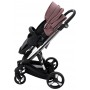 Коляска 2 в 1 Bair Electra B-touch system BE-04 dark pink (рожевий)