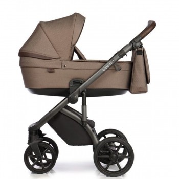 Коляска 2 в 1 Roan Bloom  brown dots