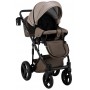 Коляска 2 в 1 Bair Play BP-26/27 капучино-коричневый