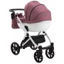 Коляска 2 в 1 Bair Next White Soft 70 темно-сиреневый