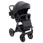 Коляска 2 в 1 Bair Kiwi Plus ECO BKP-15 черный