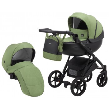 Коляска 2 в 1 Bair Next Soft 07 зелений