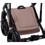 Коляска 2 в 1 Adamex Luciano Y61 темно-бежевий льон - коричнева шкіра (видавлений точка)