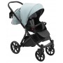 Коляска 2 в 1 Bair Tokyo кожа 100% 70 светло-серый