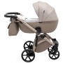 Коляска 2 в 1 Adamex Nola Natura 4 cappuccino