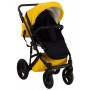 Коляска 2 в 1 Bair Leo кожа 100% GN-80 желтый