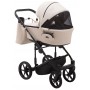 Коляска 2 в 1 Adamex Porto Light ECO кожа 100% SA-8 бежевый