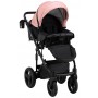 Коляска 2 в 1 Bair Play BP-44/69 рожевий пудра-чорний