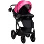 Коляска 2 в 1 Bair Play Plus BPL-104 малиновий (перламутр) - чорний