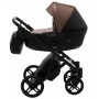 Коляска 2 в 1 Bair Kiwi кожа 100% BK-122 бронза