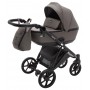 Коляска 2 в 1 Bair Tokyo кожа 100% 35 темный капучино