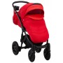 Коляска 2 в 1 Adamex Erika CR282 червоний-Червона шкіра (перфорація)