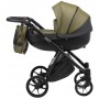 Коляска 2 в 1 Bair Next кожа 100% 12 хаки